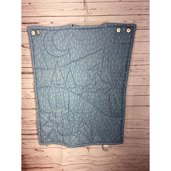 Disney Baby Forever Winnie Pooh Tigger Piglet Lambs Ivy White/Blue/Gray Crib Qui - Picture 2 of 9